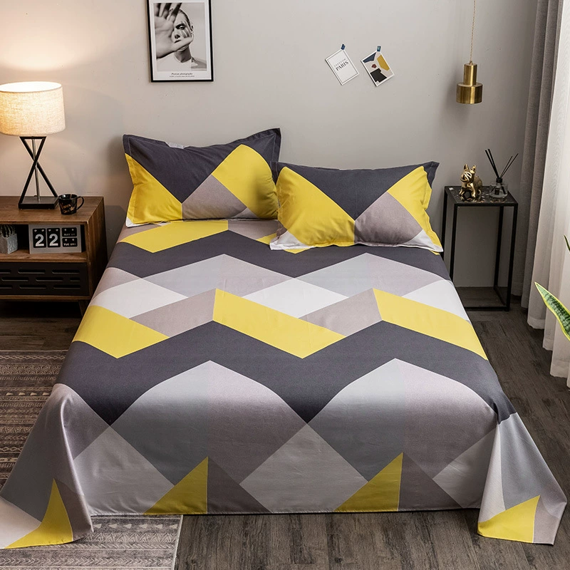 Sheet (Cartoon Set) for Elementary Students — 3/4-Piece Bedding, Multiple Patterns & Sizes