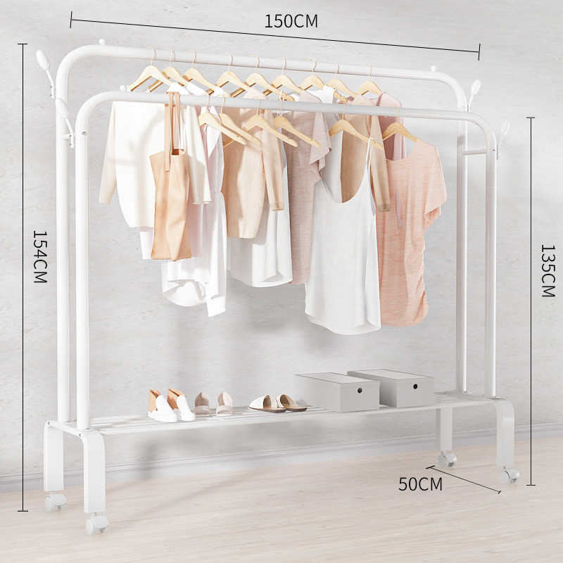 percha de ropa piso mayorista percha de ropa interior percha de ropa simple percha de sombrero para ropa de dormitorio casero gabinete de estante de almacenamiento