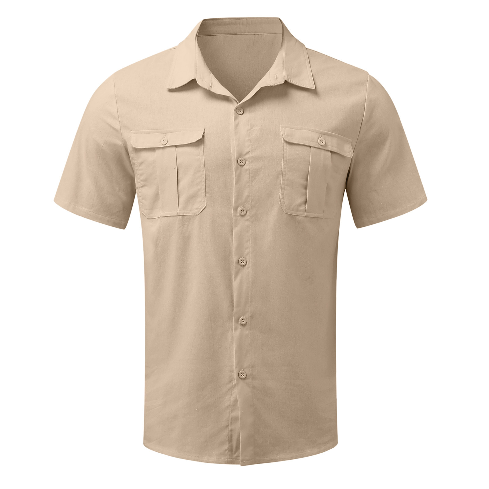 Men's Solid Color Blouse Men's Clothing display picture 3