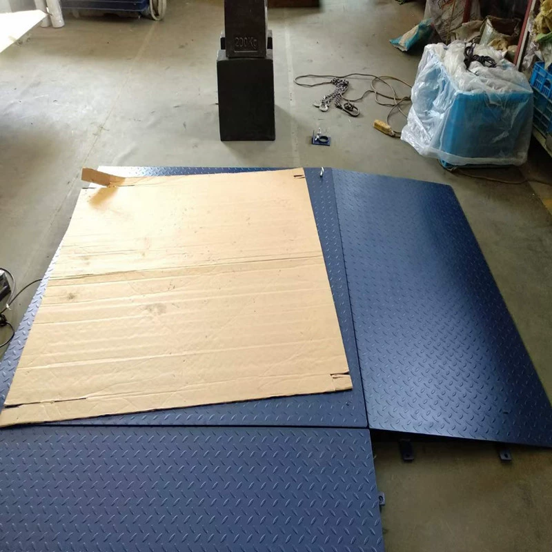 Электронные весы платформы 6 мм углеродистая сталь с уклоном 3000kg электронный напольный вес 2 тонны рамп электронные весы