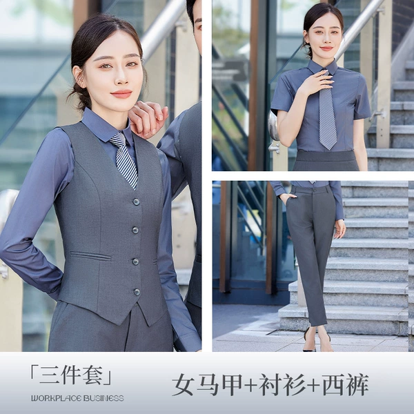 Vest, shirt, trousers, with short sleeve