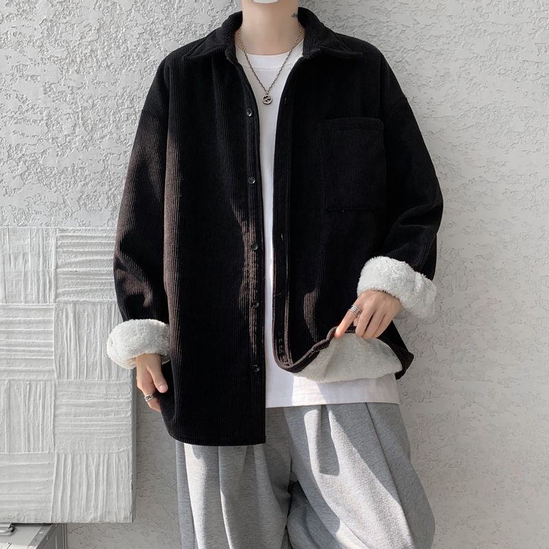 Black, fleece