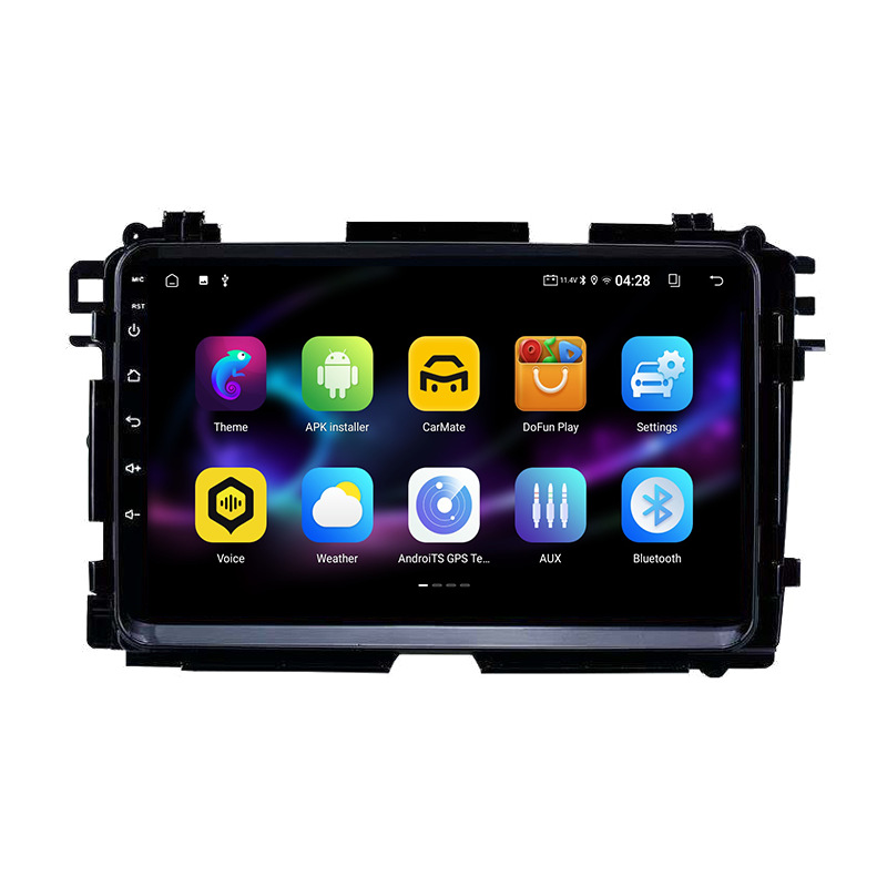Suitable for 15-17 Honda Binzhi Hrv Android Large Screen Central Control Navigation Stereo Gps Reversing Image
