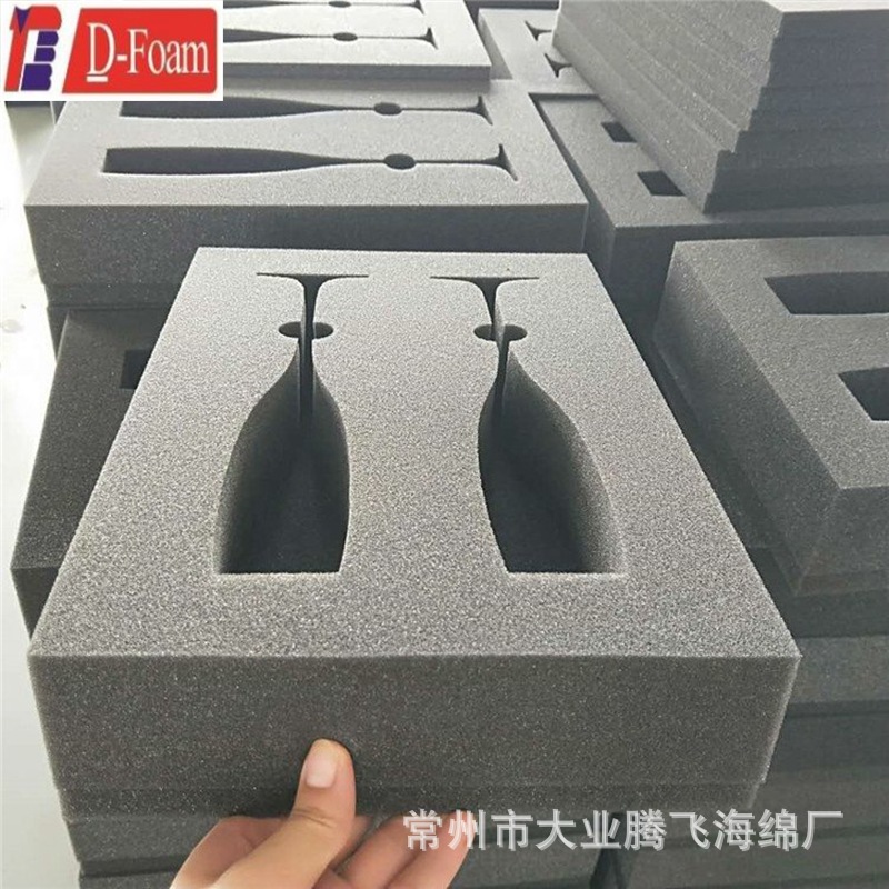 厂家直销大业腾飞模切海绵 异形加工海绵 内衬包装海绵 加硬防撞
