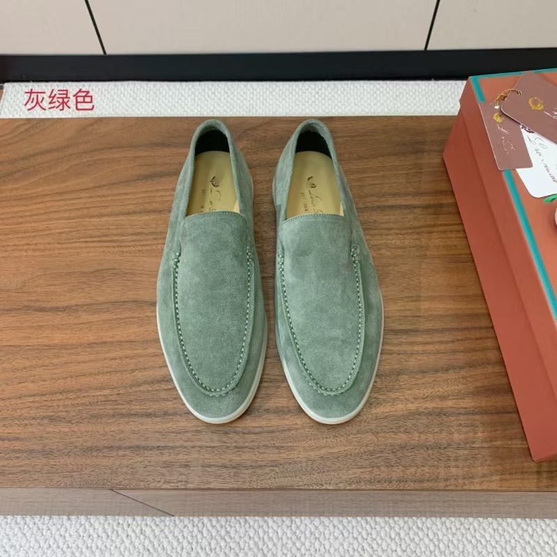 2025新款一脚蹬休闲乐福鞋女英伦套脚豆豆鞋懒人舒适百搭软底男鞋|undefined