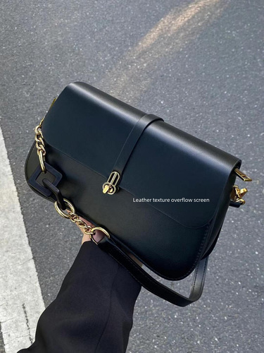 2024 Spring and Summer Korean New Street Trend Bags and Leather Goods Pillow Bags Polyester Lock Ladies Portable Shoulder Bags