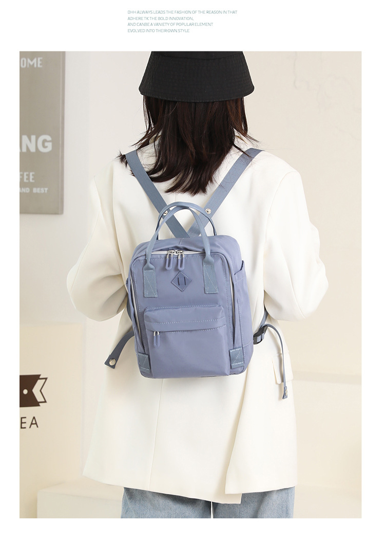 Spring 2025 new women's fashion trend backpack, large-capacity water-resistant backpack, outdoor travel handbag undefined