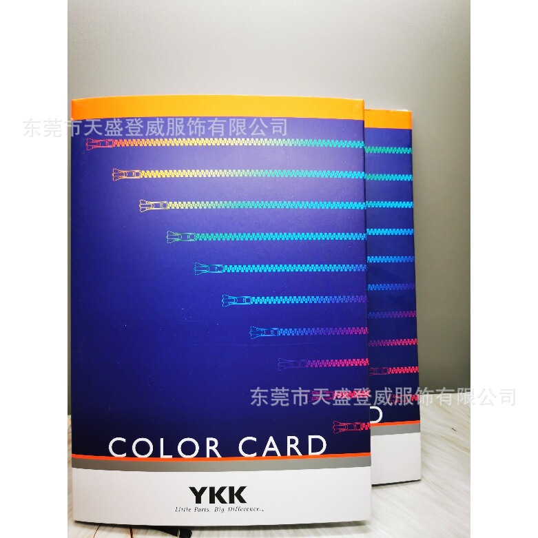正規品 YKK カラーカード 582色ジッパー 国内外グローバルカラーカード YKKCORPORATION|undefined