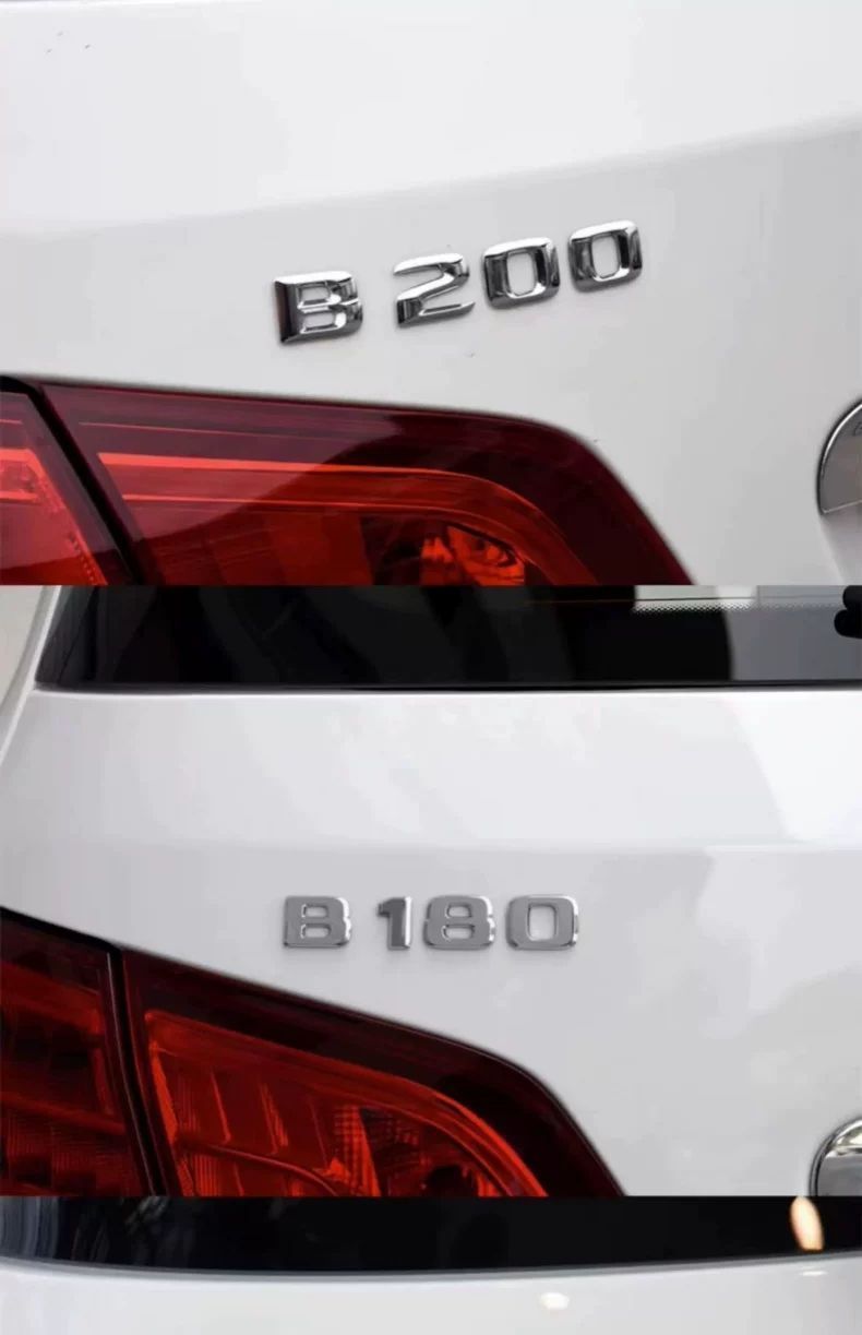 New Mercedes-Benz B-Class B180 B200 B220 B250 B260 modified rear emblem, lettering, and displacement badge