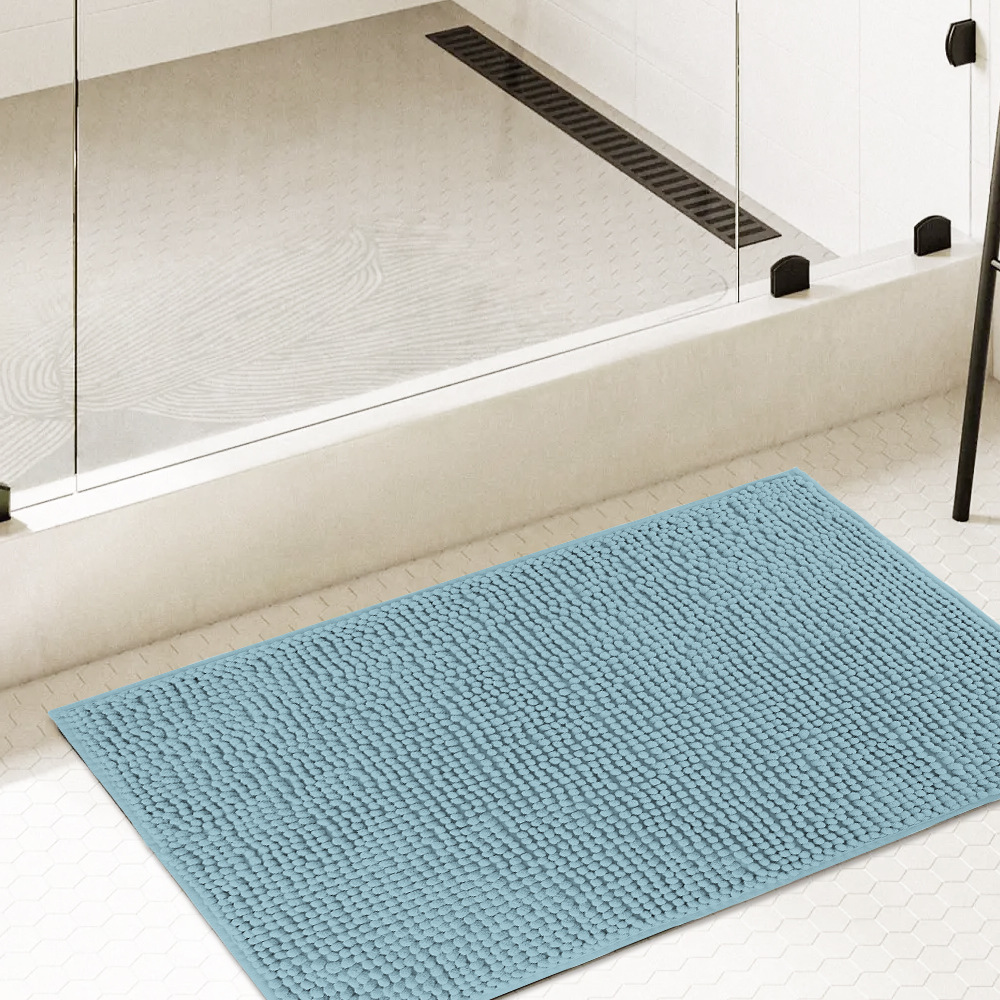45*70 chenille piso Mat hogar Baño absorbente Mat puerta Mat transfronteriza Venta caliente Hotel Puerta Mat puerta pie