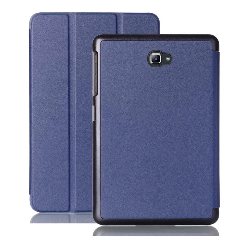 Подходит для Samsung Tab A6 10.1 чехол из кожи, SM-T580/T585/T587 защитный чехол магнитное всасывание
