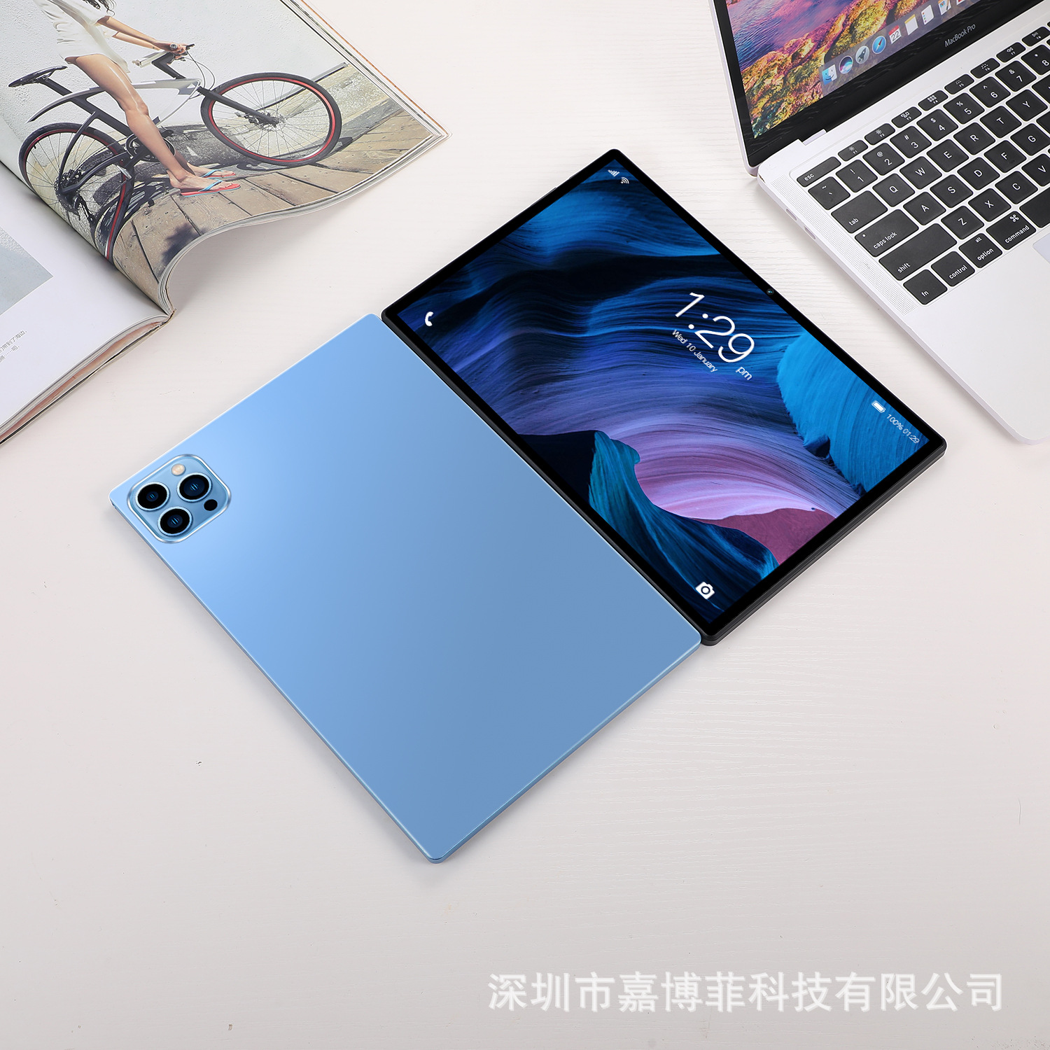 TK Güney Amerika Sınır Ötesi Yeni Model 10.1 İnç Tablet Bilgisayar Android 10 Akıllı Bluetooth 2 İn 1 Tablet Bilgisayar Toptan