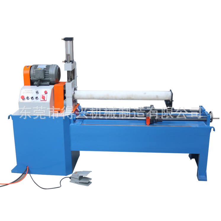 DX85B直供全自动单头倒角机高速金属圆管圆棒端内外角倒角磨口机