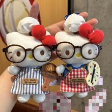 厨师烘培家系列凯蒂猫玩偶挂饰画家公仔钥匙扣女生礼物