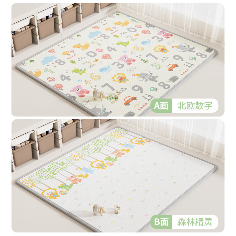 Baby engrosado cojín de trepa, cojín de trepa, cojín de trepa plegable de espuma infantil, cojín de dormitorio a prueba de agua