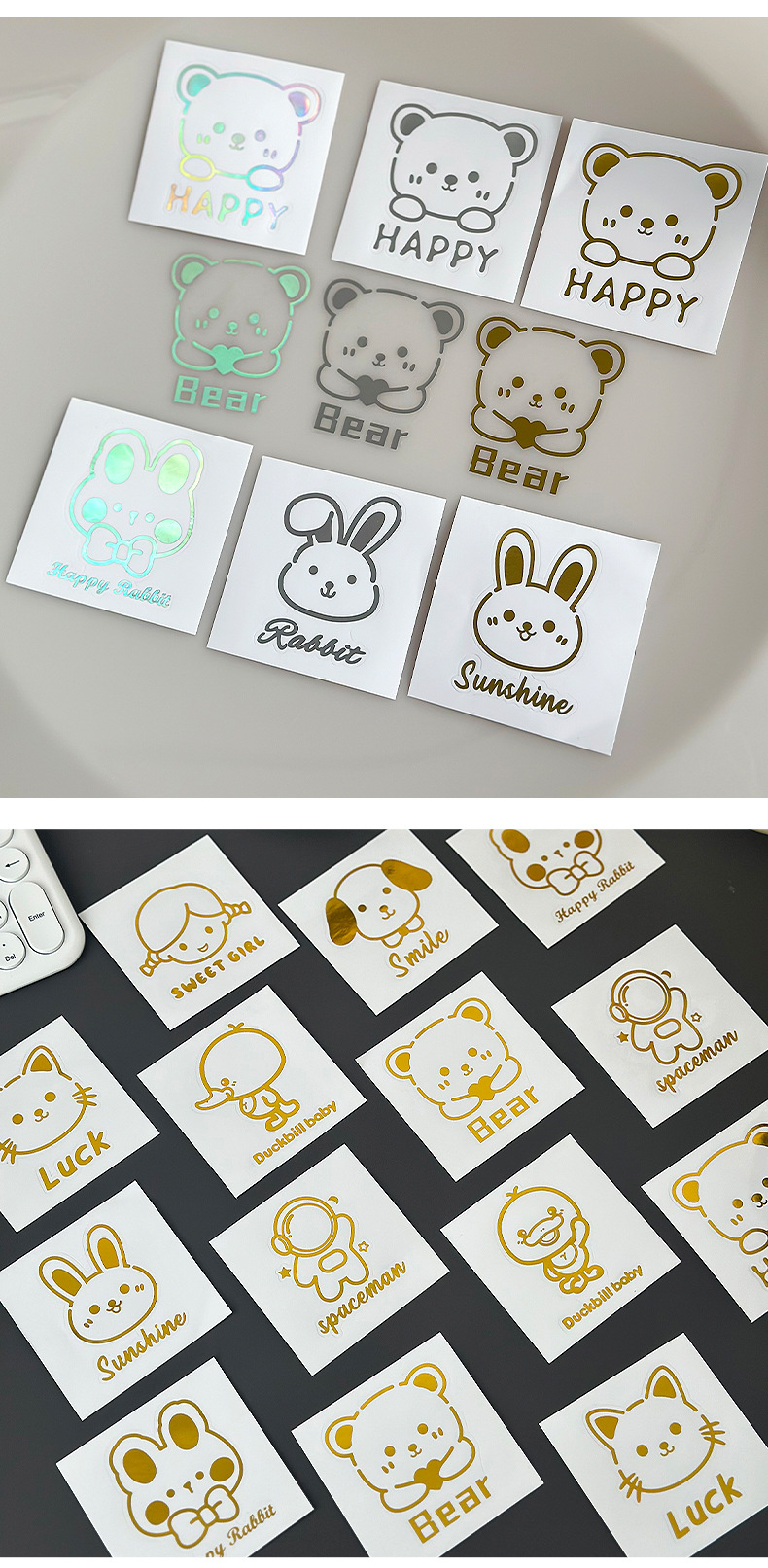 1 Piece Cartoon School Pvc Cute Stickers display picture 2