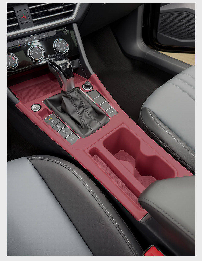 20-26 Models of Volkswagen Sagitar Beyond Edition Center Console Gear Shift Silicone Mat Water Cup Slot Interior Protection Mat Decorative Accessories