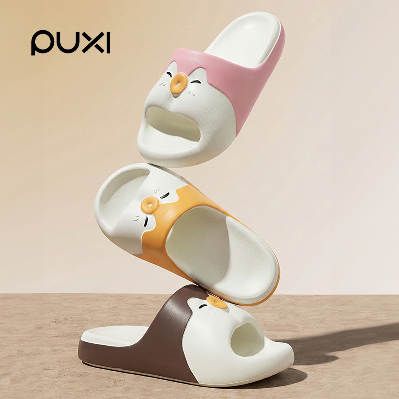 Puxi Cute Penguin Slippers for Women 2026 Eva Indoor Home Non-Slip Odor-Resistant Summer Sandals for Men Puxi Cute Penguin Slippers for Women 2026 Eva Indoor Home Non-Slip Odor-Resistant Summer Sandals for Men
