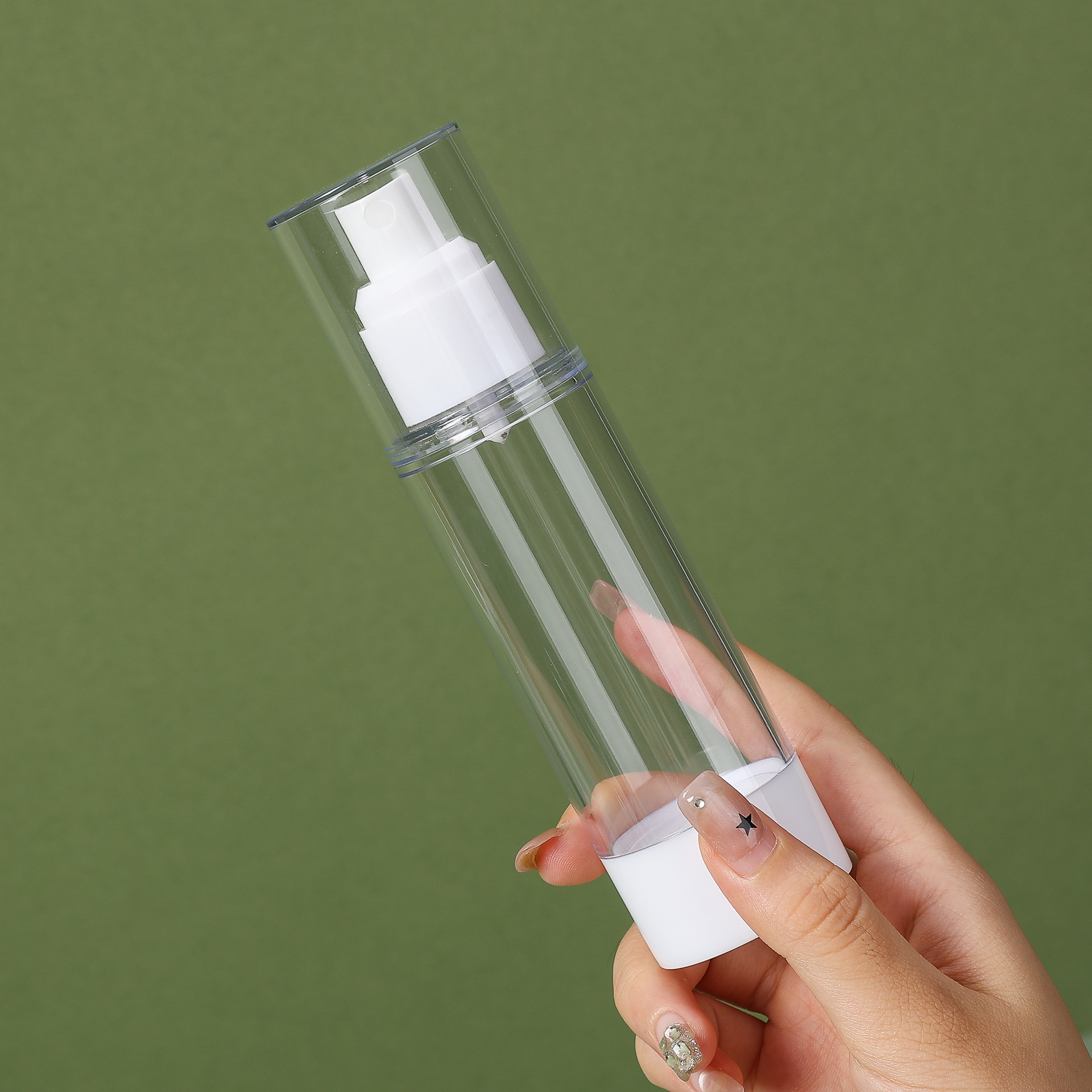 Botella de vacío de pulverización de agua de emulsión esencia botella vacía cosméticos de viaje desinfección de alcohol pequeña botella de pulverización de presión image 4