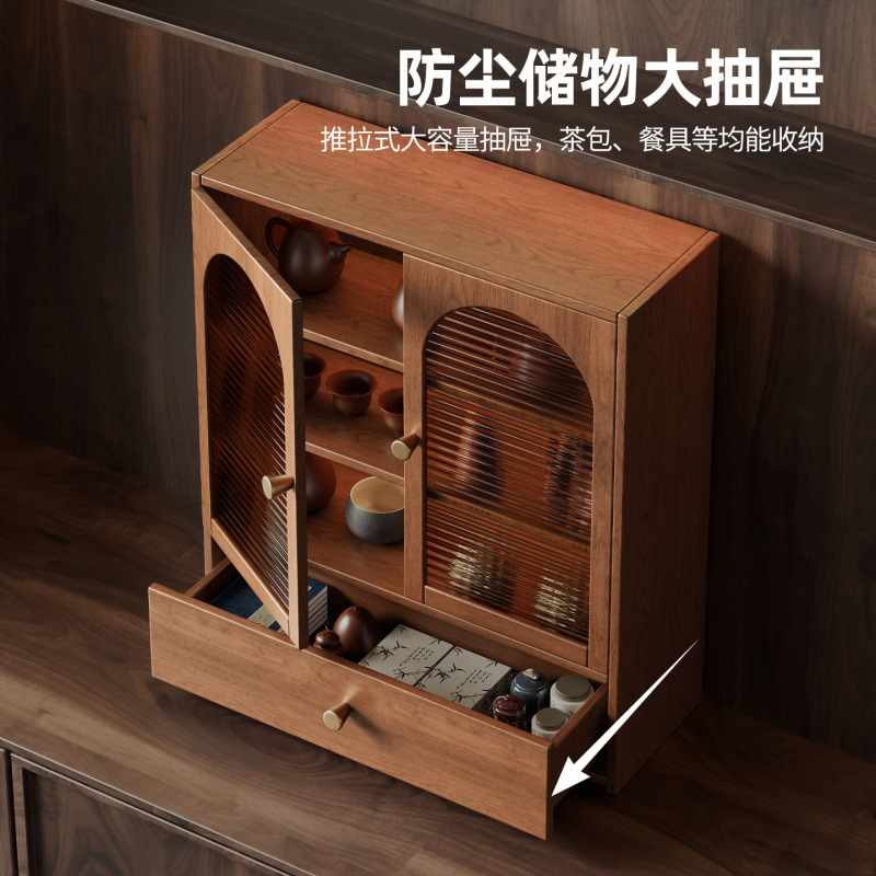 杯架收纳置物架防尘桌面博古架餐边柜多层收纳展示柜厨房整理架子|undefined