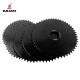 WUZEI squid 3-nail straight-mounted tooth plate positive and negative tooth closing plate offset 4.2mm single plate straight-mounted 8S9 speed 10 speed