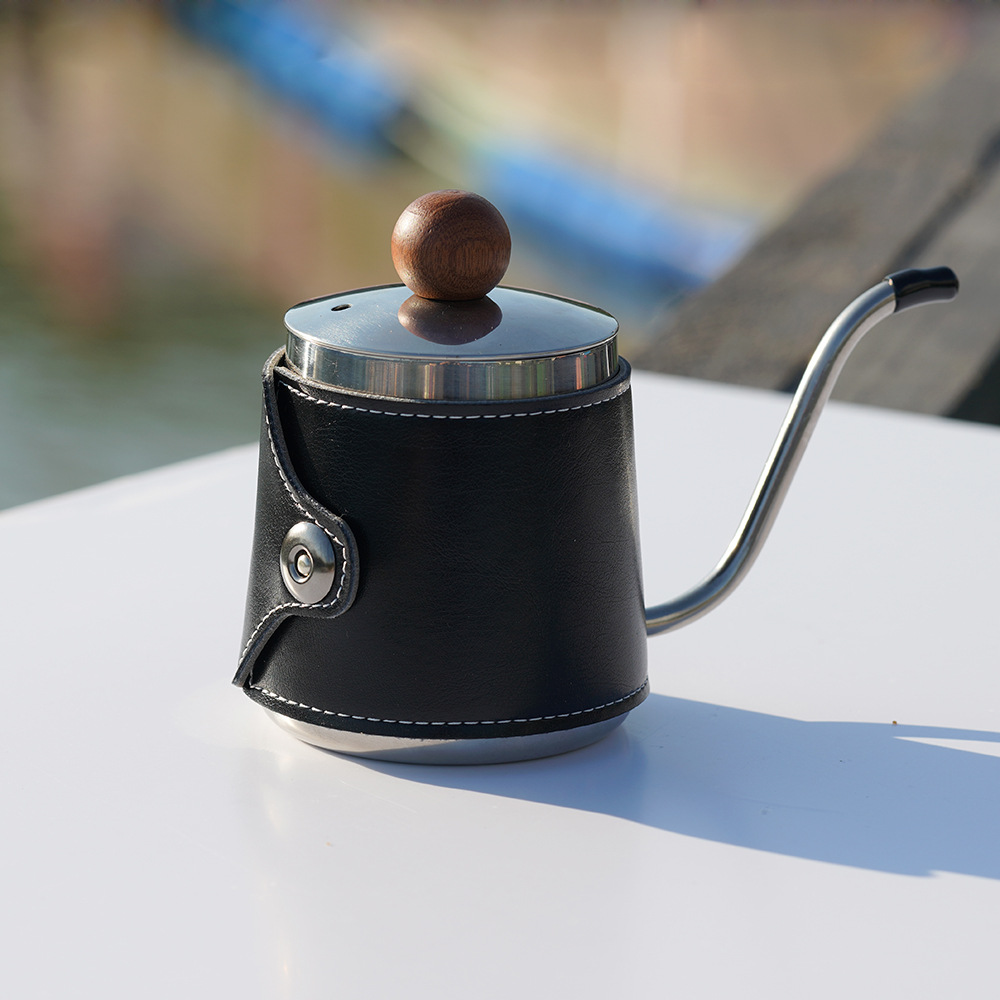 Kit de café de preparación manual para campamento al aire libre portátil agitador de frijoles regalo casero de preparación manual combinación de utensilios de café