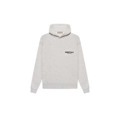 Essentials-SS22-前后植绒印花套头连帽秋冬宽松加绒卫衣HOODlE