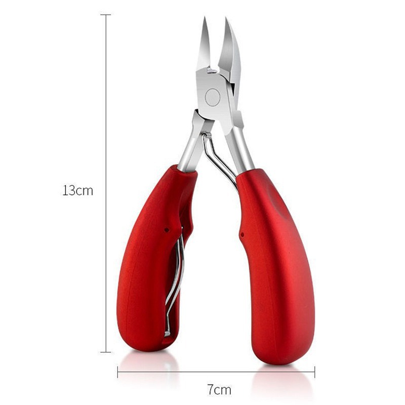 Ingrown Toenail Correction Plier Manicure Pedicure Set - Einzelne Spitzenzange Nagelhautschere Schrägschneider Fadenschneider