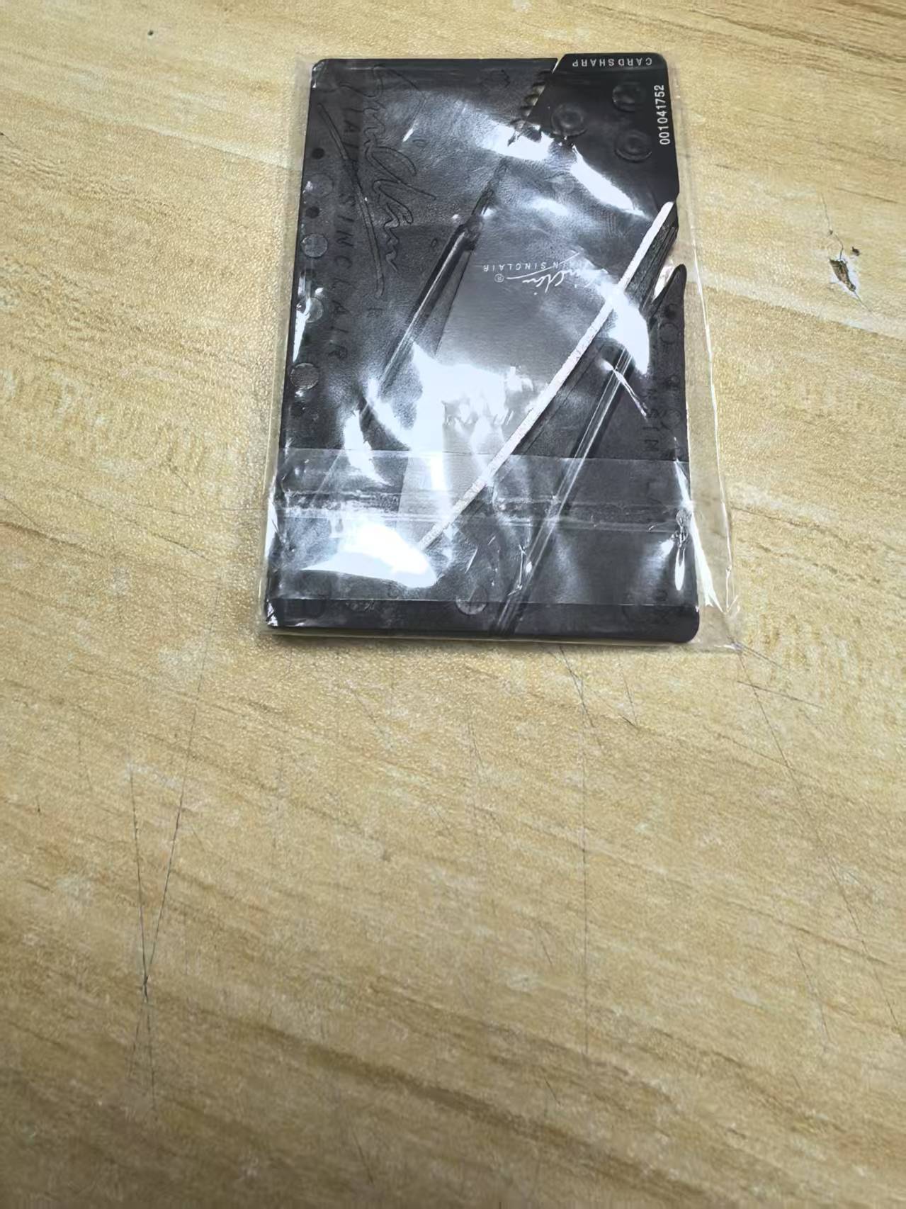 Mini cuchillo de tarjetas portátil cuchillo plegable cuchillo de tarjetas de viaje al aire libre cuchillo de frutas mini cuchillo