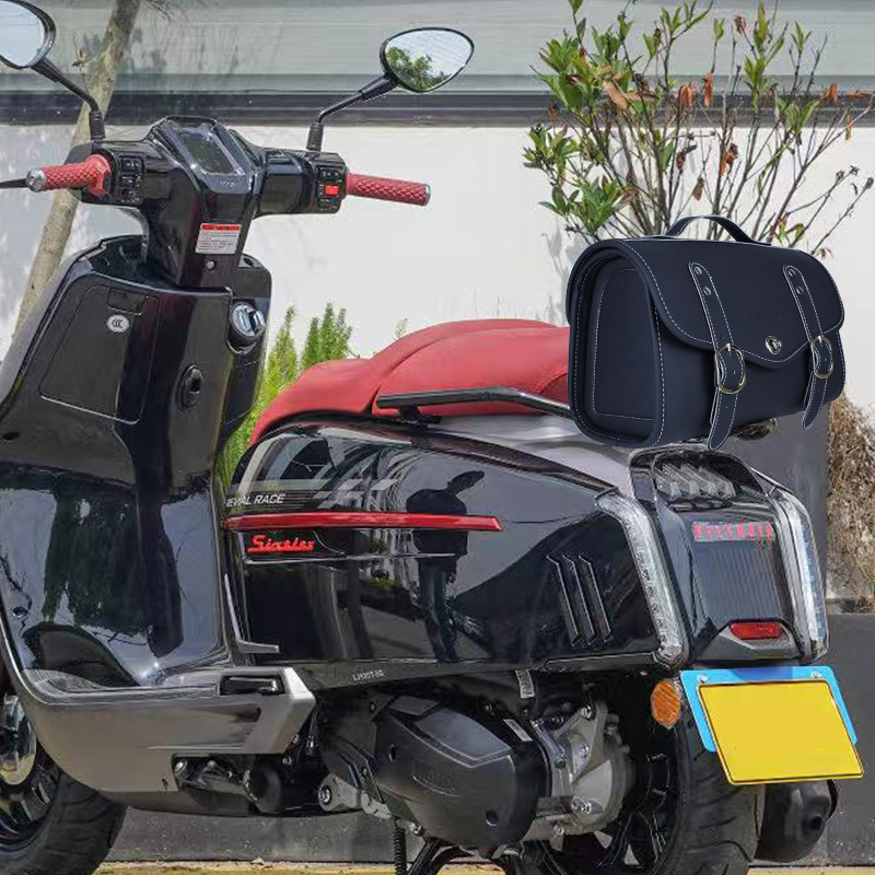Motorcycle and Electric Vehicle Riding Bag, Sun-Proof and Waterproof, Side Rear Seat Storage Bag, Rear Seat Bag, Tail Box, Rear Trunk, Motorcycle Travel