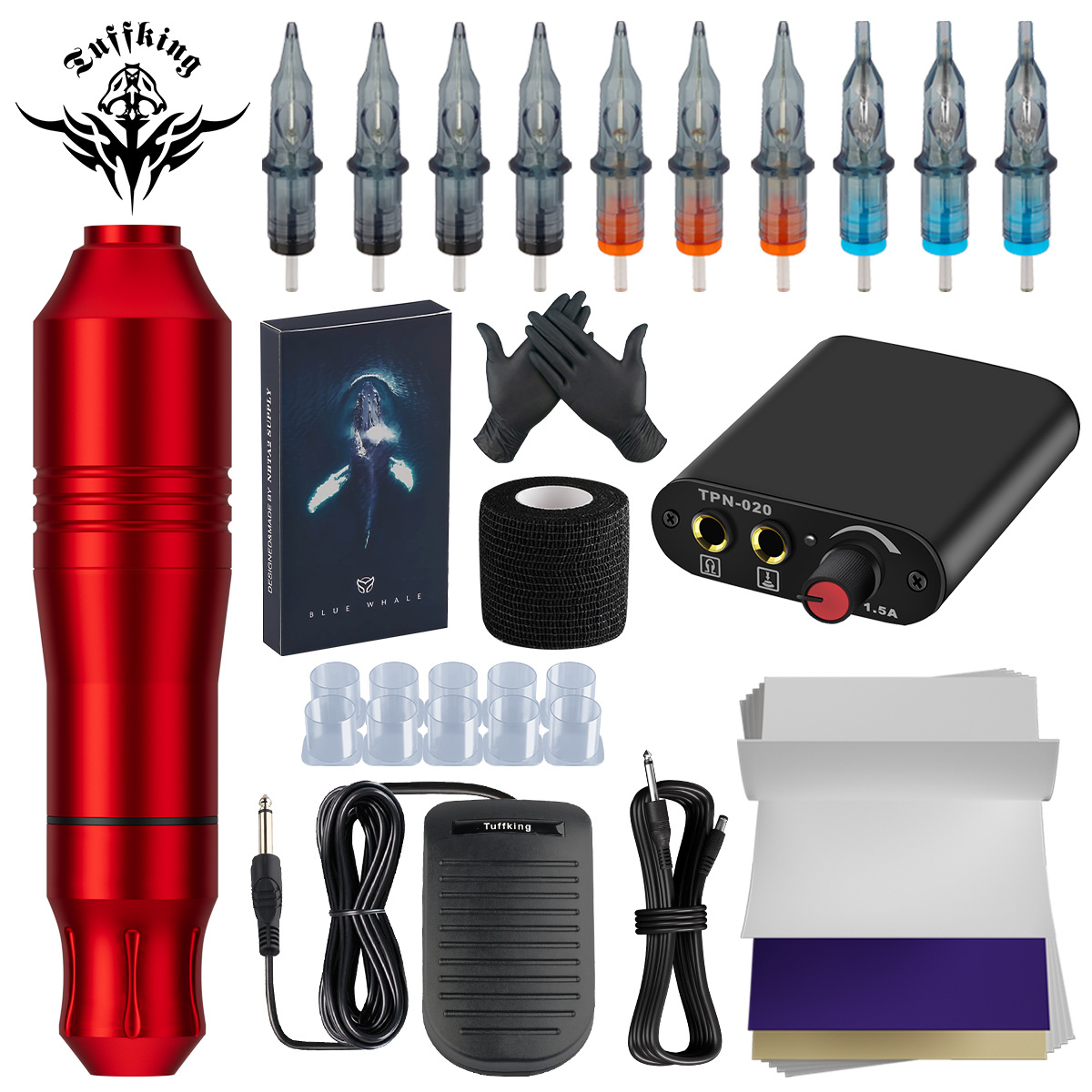 Transfronterizo dedicado mini tatuaje poder tatuaje pluma traje pluma motor máquina de tatuaje traje máquina de tatuaje