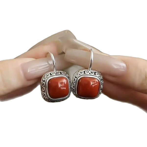 Retro ethnic stone inlay handmade