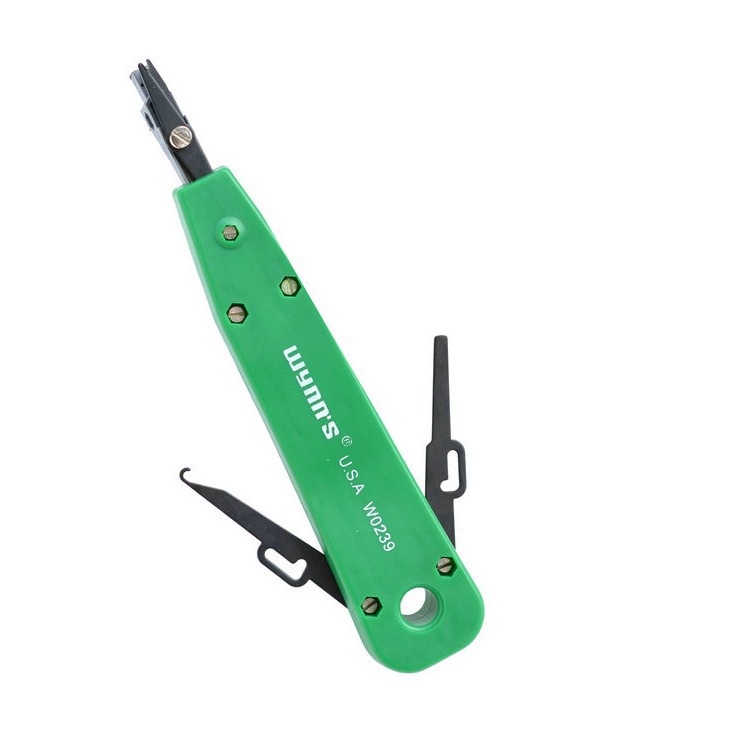 威力狮牌 电话线网线打线刀网络打线器模块卡线刀电信打线钳W0239