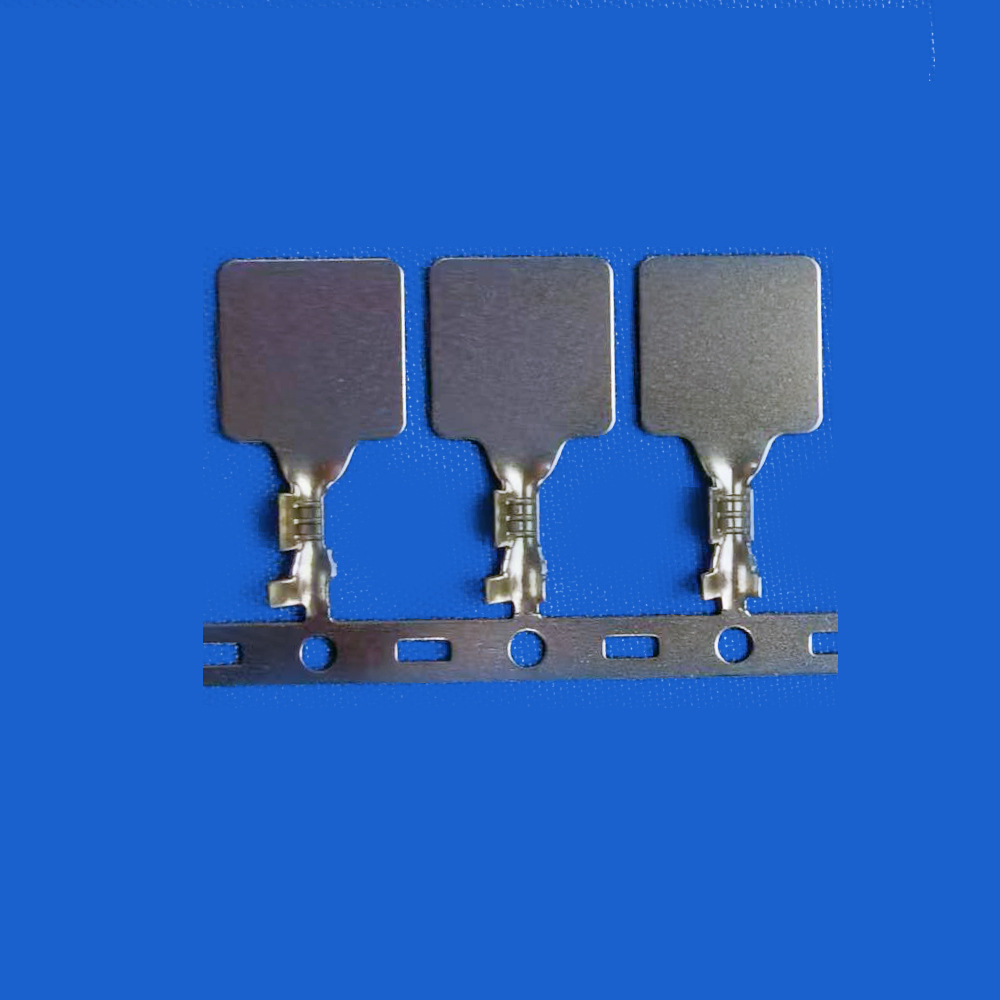 10*10*19*0.3t Pure Nickel Voltage Terminal and Wire Nickel Crimping Nickel Sheet