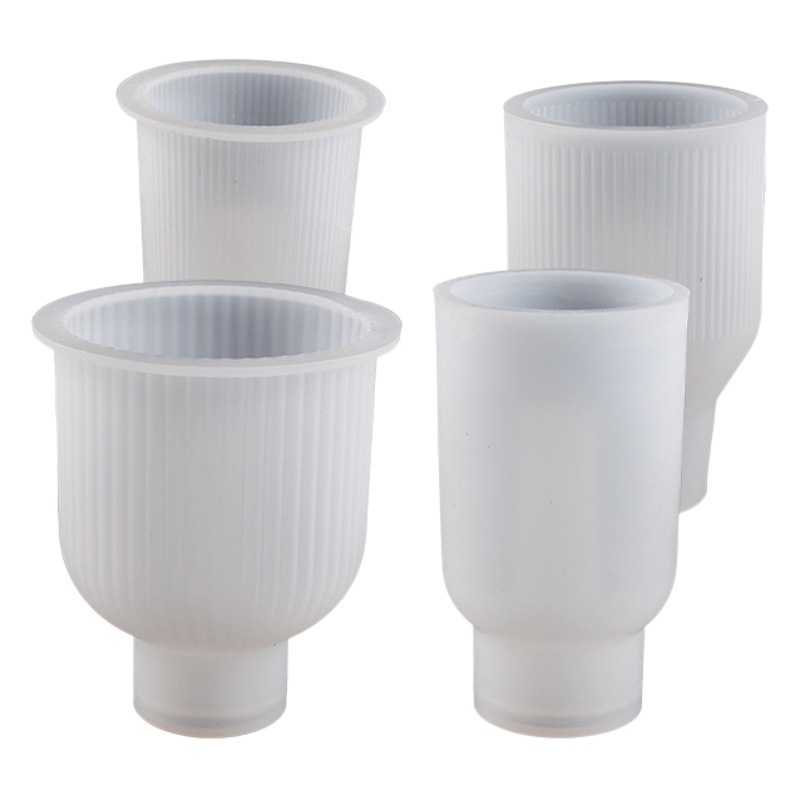 Yumeiren florero decoración molde de silicona DIY yeso creativo espejo hecho a mano epoxi