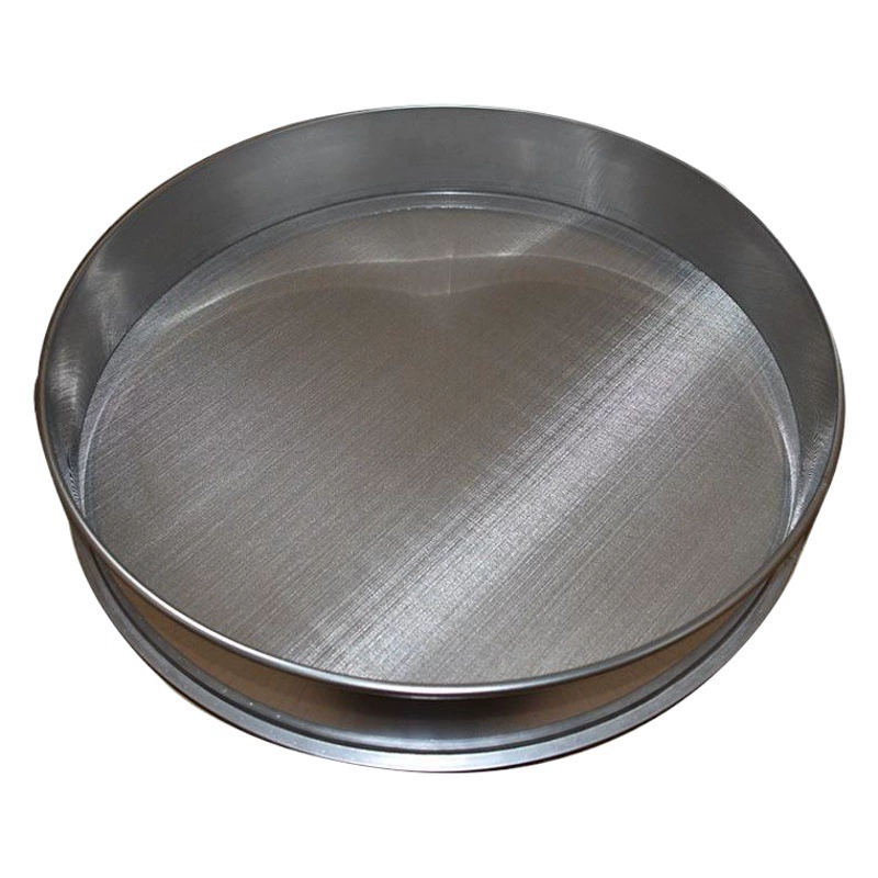 В наличии оптом Нержавеющая сталь 304 сито стандартное контрольное сито разделительное сито порошковое сито 8-200 меш круглое сито