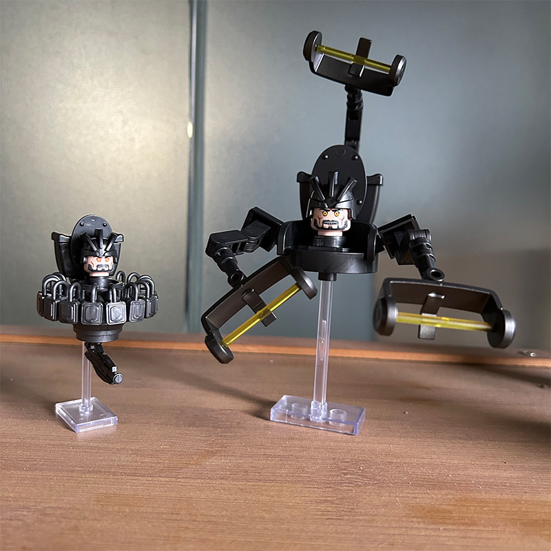 新しいタイタンモニターメンズドクタートイレビルディングブロックミニフィギュアテレビオーディオマン子供用組み立ておもちゃスピーカーメンズ|undefined