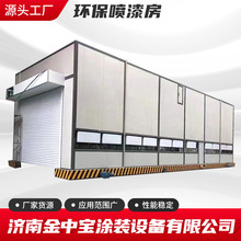 源头厂家环保喷漆房设备 工业家具汽车喷涂专用高温烤漆房