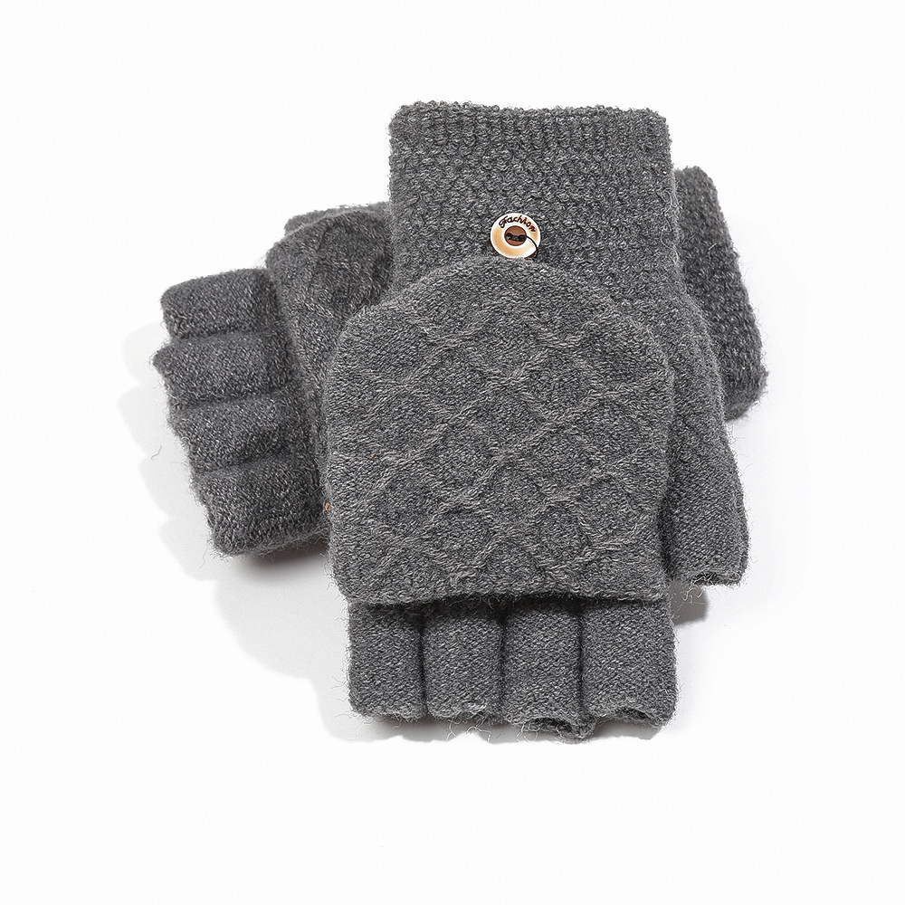 knitted travel keep warm gloves