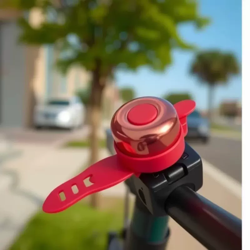 滑板车铃铛自行车铃童车拨铃打铃铛手推车响亮车铃拉带车