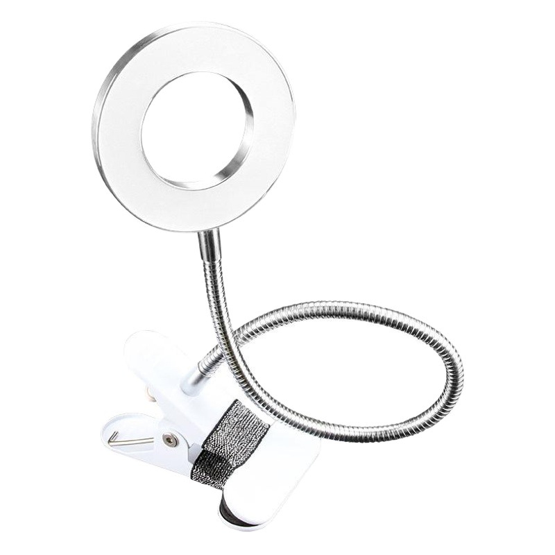 Lámpara especial para Artista de tatuaje LED Lámpara de tatuaje de belleza Lámpara de mesa pequeña con enchufe USB Lámpara de mesa con clip de protección ocular de luz cálida