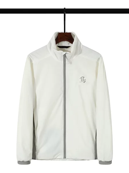 Dropshipping 2025 Classic Astro Boy New Birdhouse Embroidered Logo Lightweight Stand Collar Cold-Proof Cotton Jacket for Men