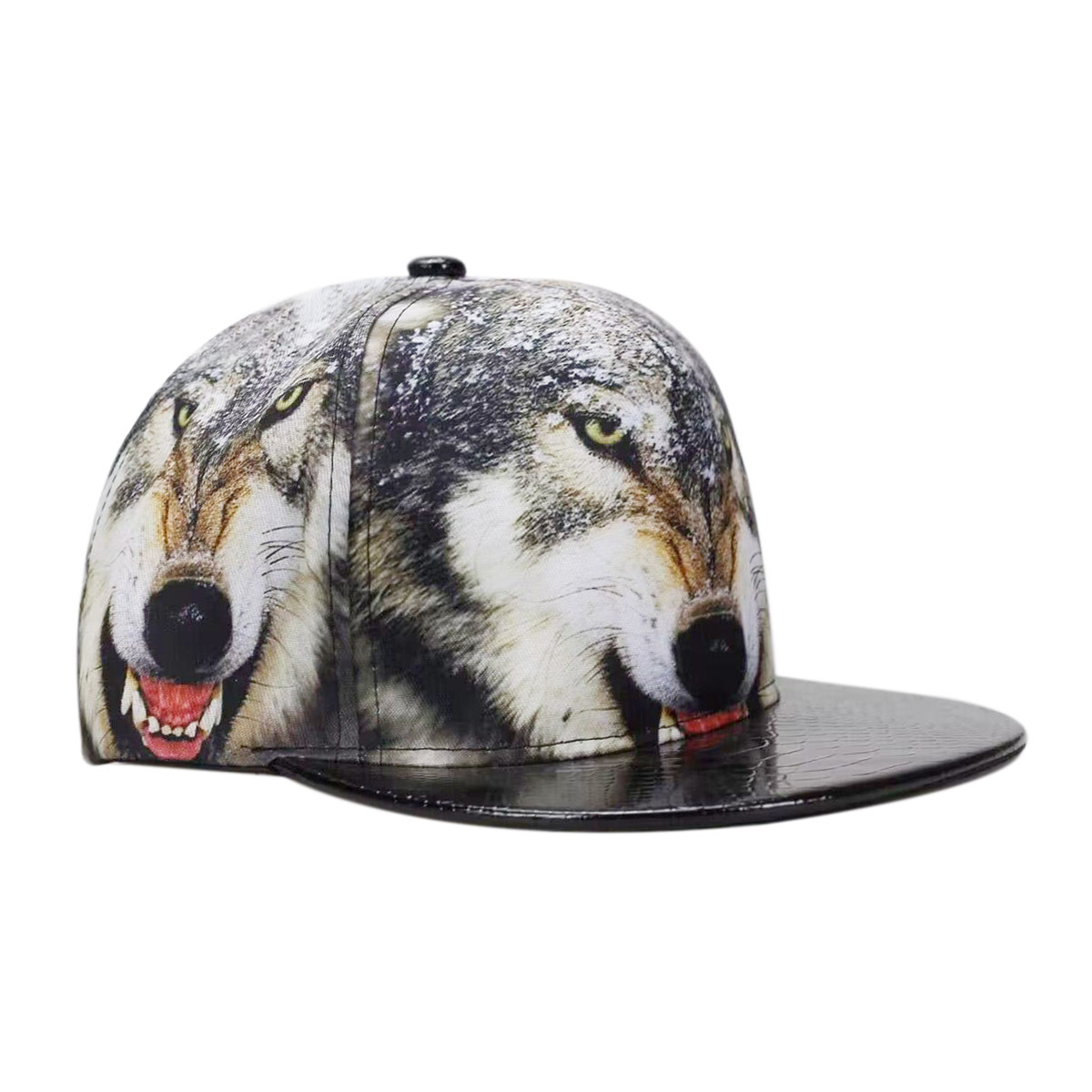 Unisexe Style Classique Animal Avant-toit Plat Casquette De Baseball display picture 1