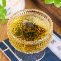 Green Tea and Gentian Combination Brewed in Water - Triangle Pack Individual Tea Bags 5g/Bag - Substitute Tea Health Tea