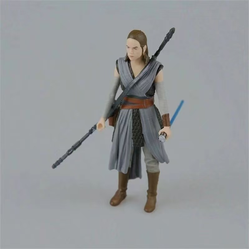 Star Wars 3,75 pulgadas Black Warrior Clone Doll Storm Soldier White Soldier 30 Aniversario Juguete modelo a mano