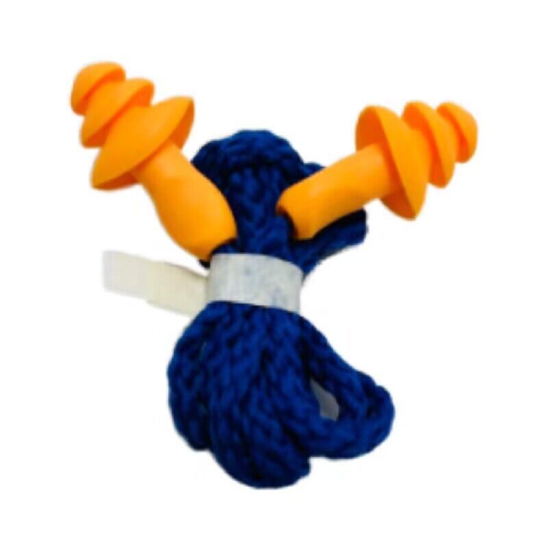 3M 1270 Silicone Soundproof Earplugs with Wire Waterproof Earplugs Swimming Learning Sleep Shooting Noise-proof Washable