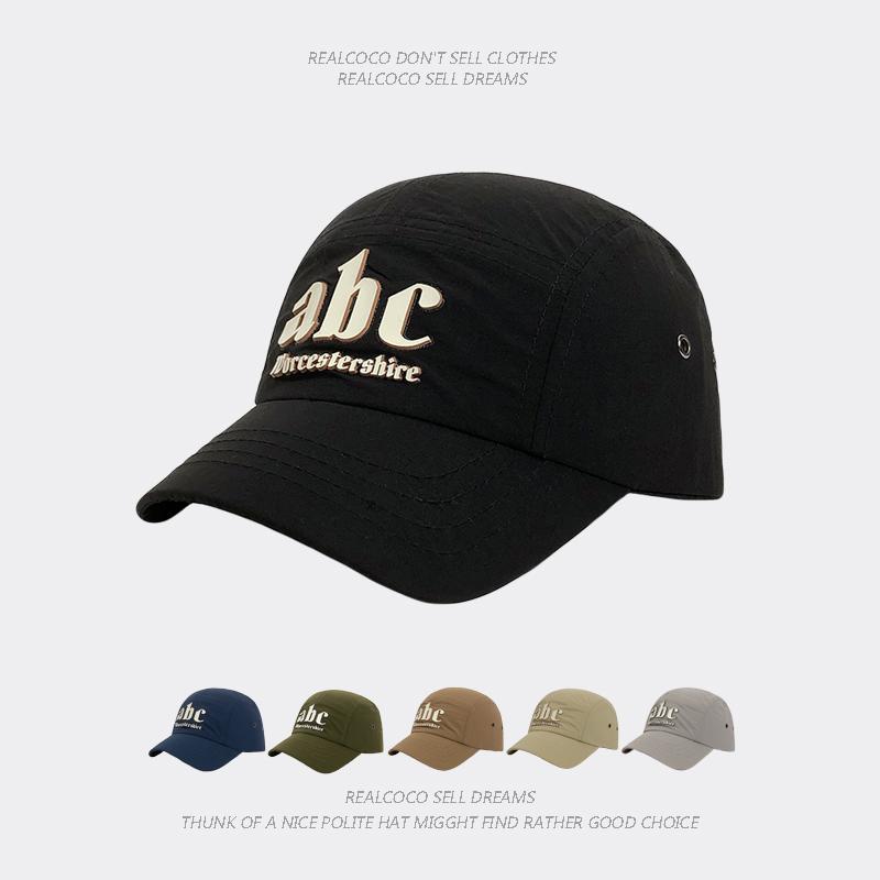 Breathable quick dry solid color Japanese retro summer thin hat