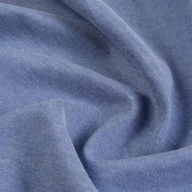 Fábrica mayorista directa de alta calidad tela de algodón oxford tela teñida camisa vestido tela