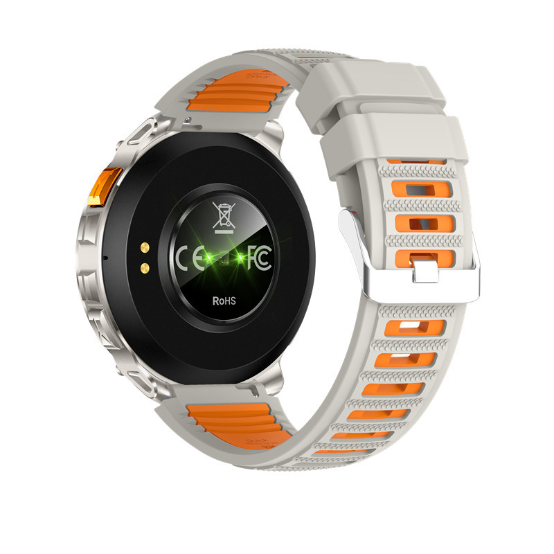 Outdoor Sports Smartwatch With 1100mAh Large Battery Smart Calling Compass Flashlight Feature Waterproof Wristwatch For Men And Women_voghion.com