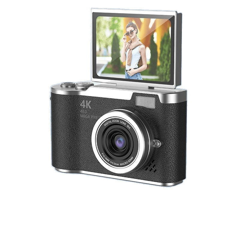 Камера Polaroid с дисплеем-перевертыш 2025 года, HD CCD, цифровая, новая школа, студенческая камера